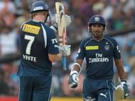 White and Sangakkara - Image Courtesy ( BCCI/IPLT20.com)